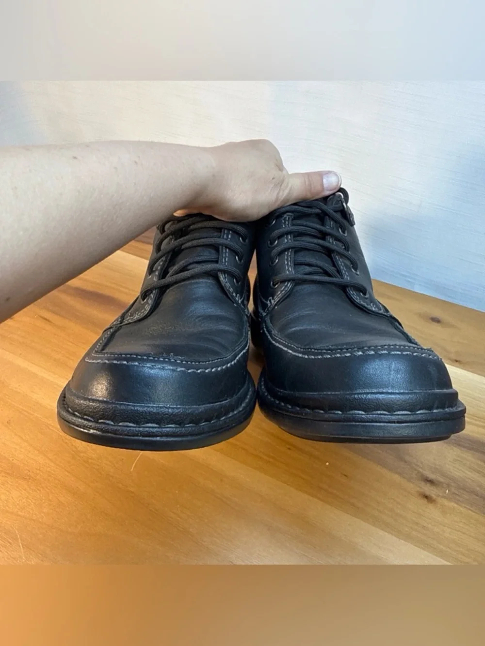 Clarks Boots Men’s Rockie Top GTX Active Air‎ Gore Tex Sz 8.5 M Black Leather
